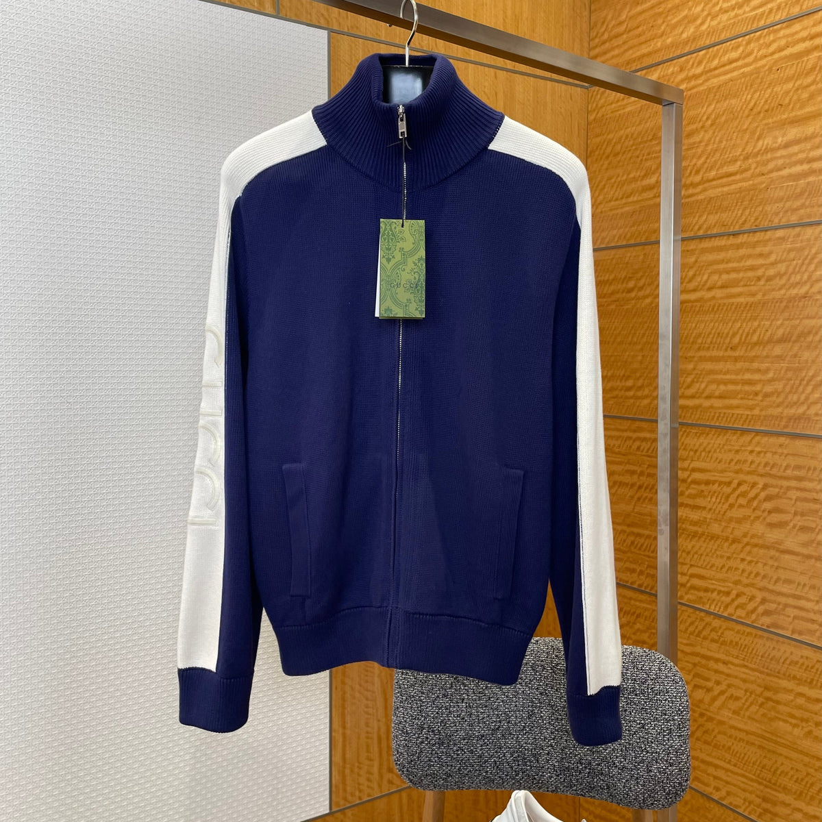 GG ZIP CARDIGAN