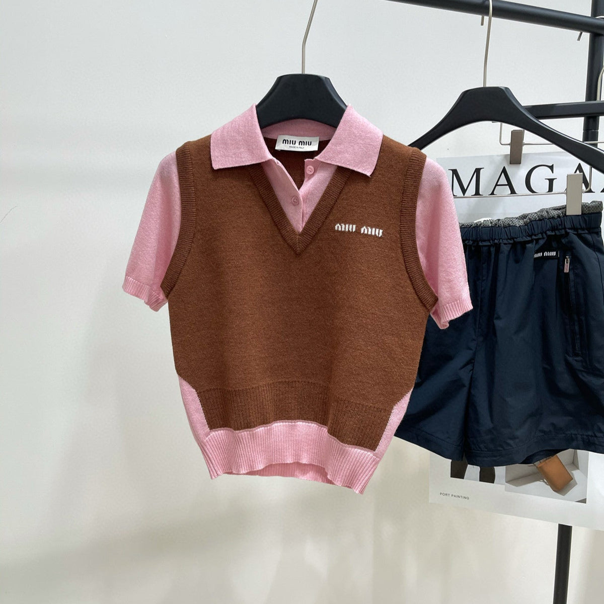 MIU M POLO SHIRT