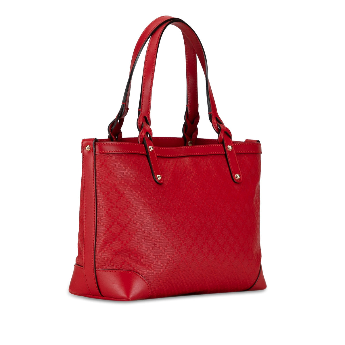 GUCCI Small Diamante Craft Tote Tote Bag