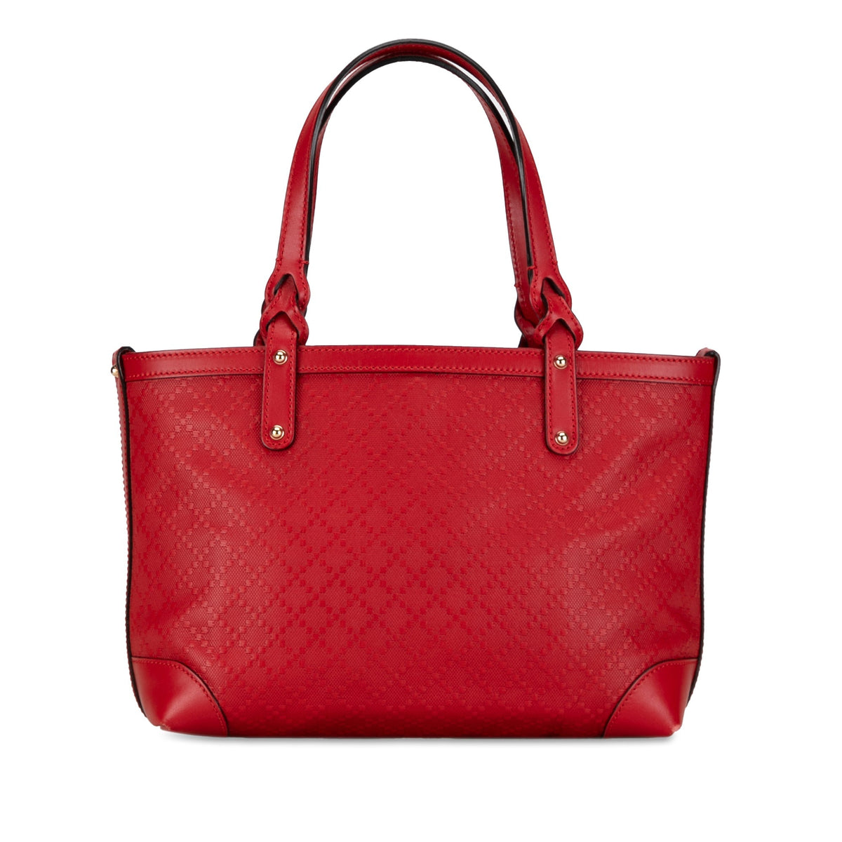 GUCCI Small Diamante Craft Tote Tote Bag