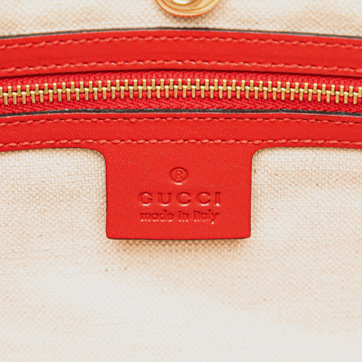 GUCCI Small Diamante Craft Tote Tote Bag