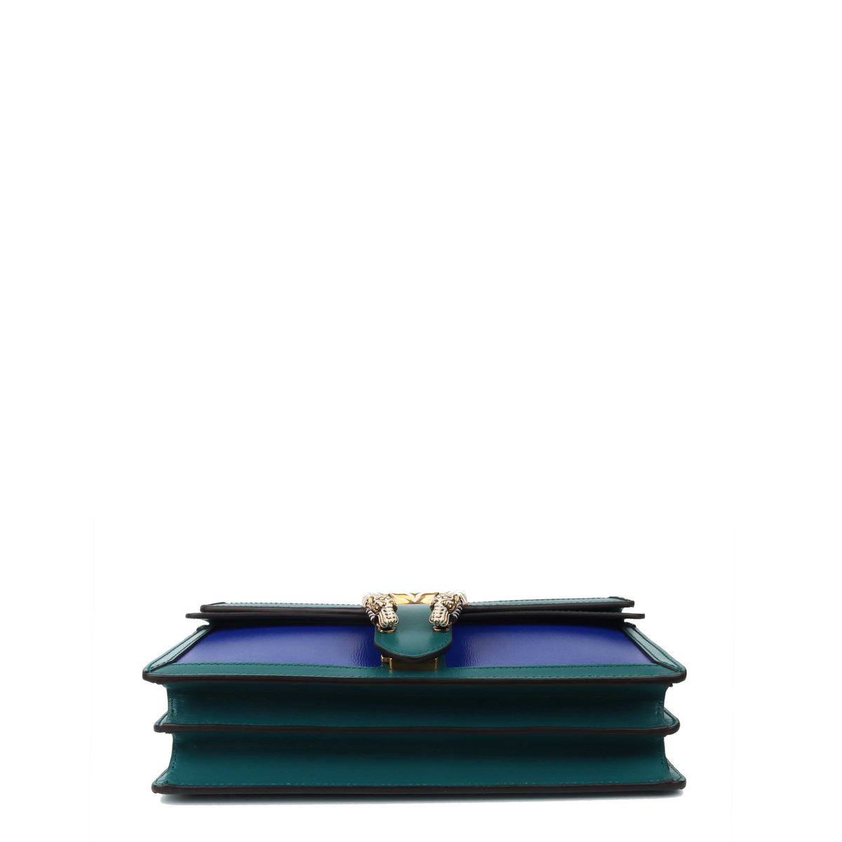 Gucci Limited Edition Green and Blue Dionysus Shoulder Bag *