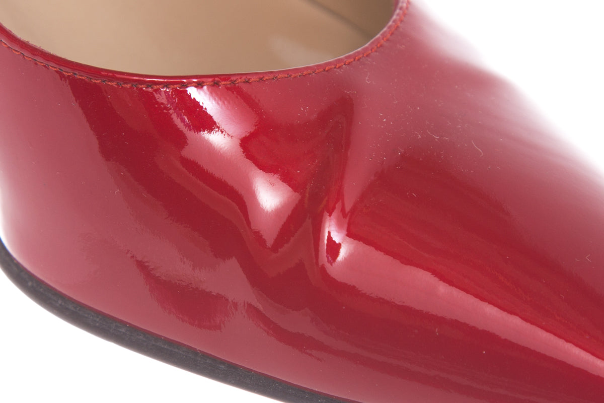 Stuart Weitzman Red Patent Leather Heels SZ 5.5
