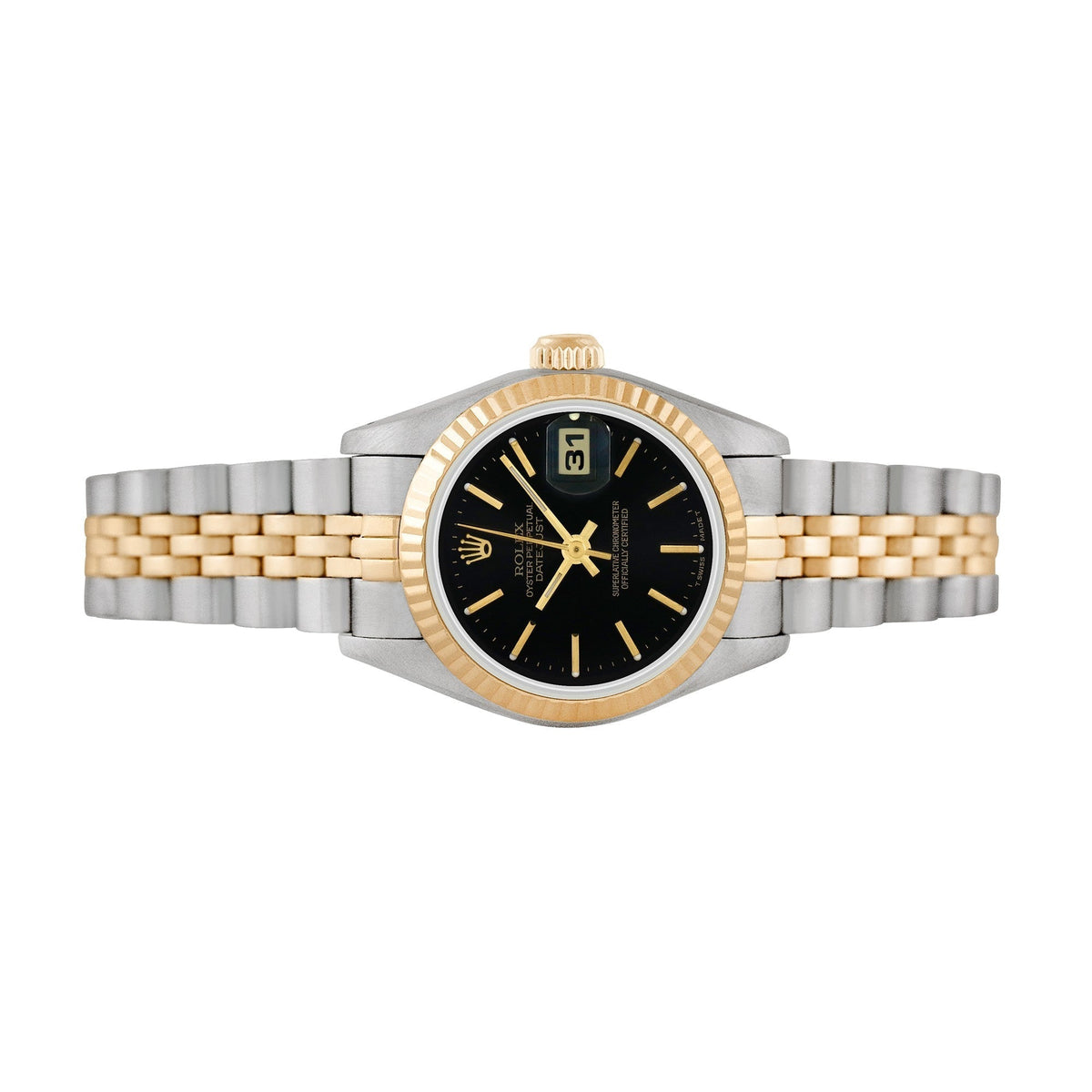 Rolex Ladies Two-tone Datejust, item #19