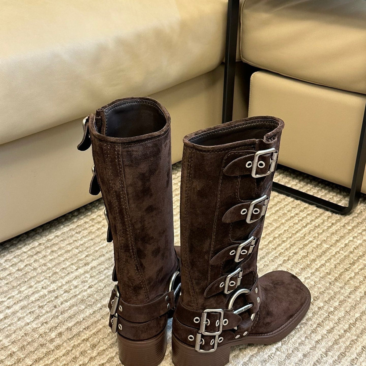 MIU M BOOTS