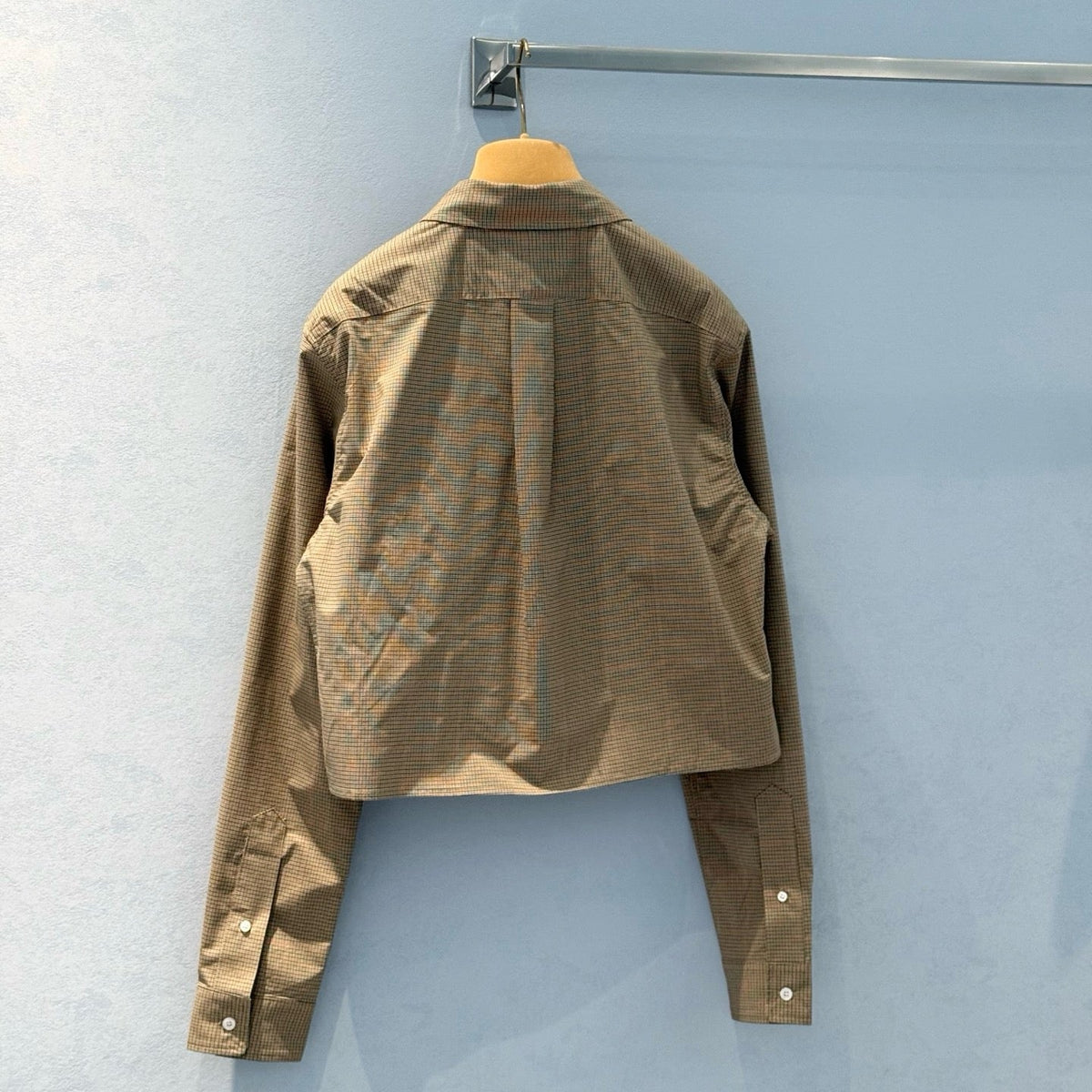 MIU M ZIP SHIRT