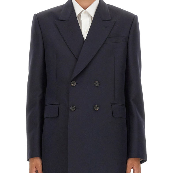 Alexander Mcqueen Men Double-Breasted Jacket