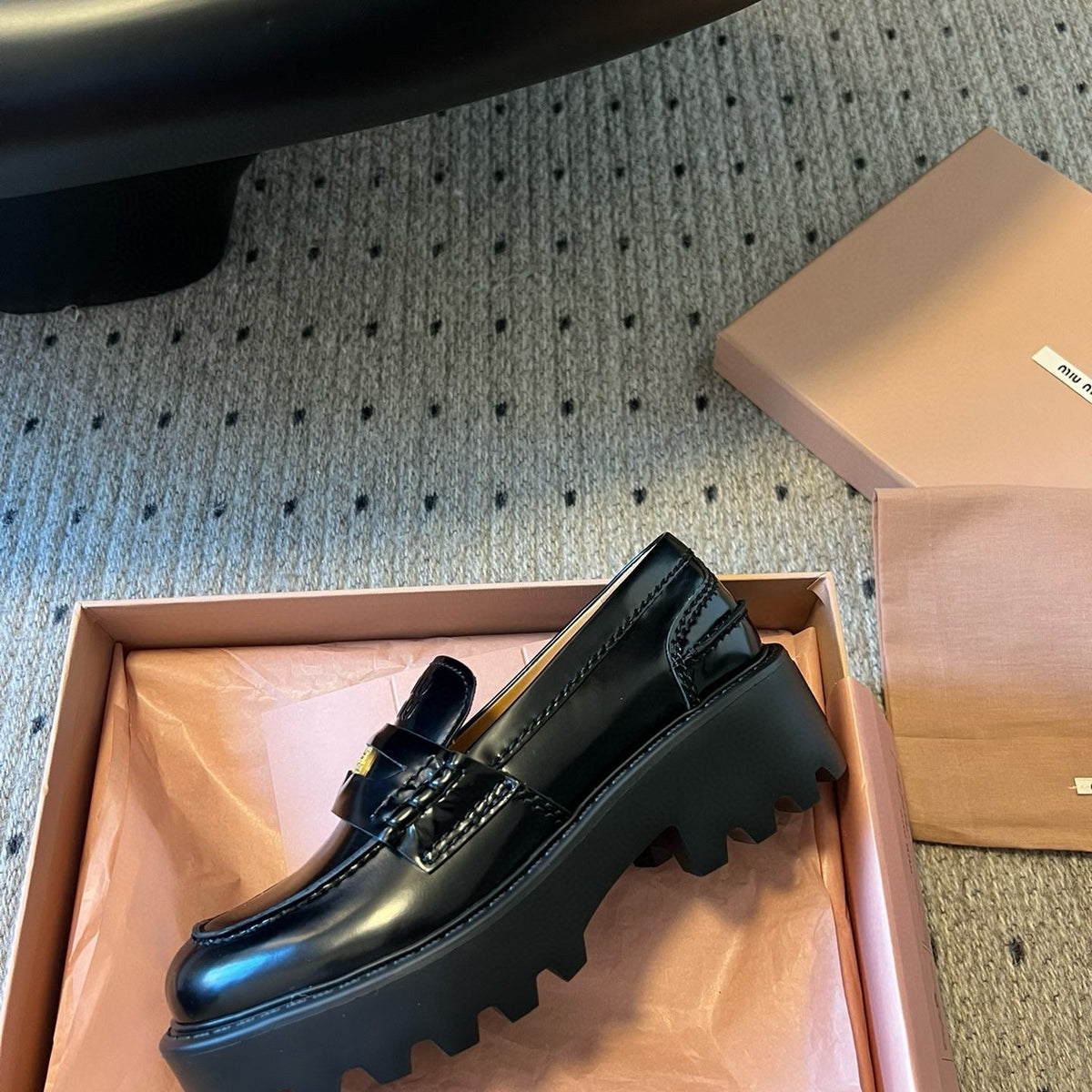 MIU M LOAFERS