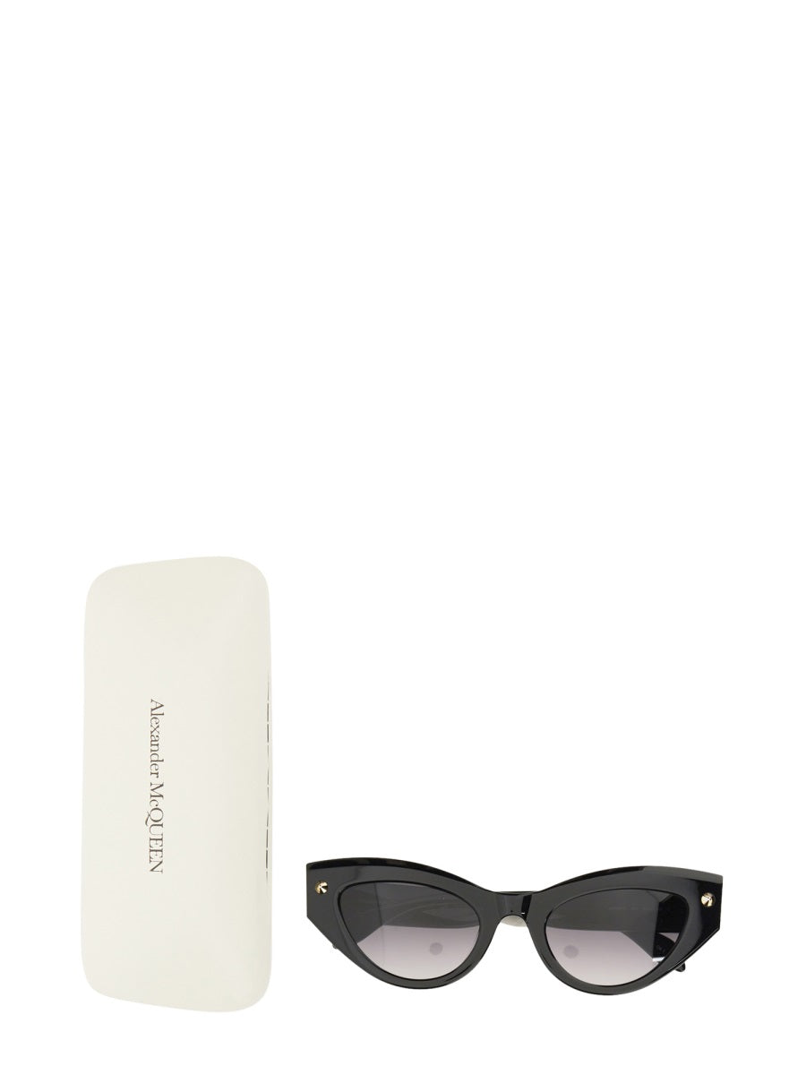 Alexander Mcqueen Women Cat-Eye Sunglasses Spike Studs