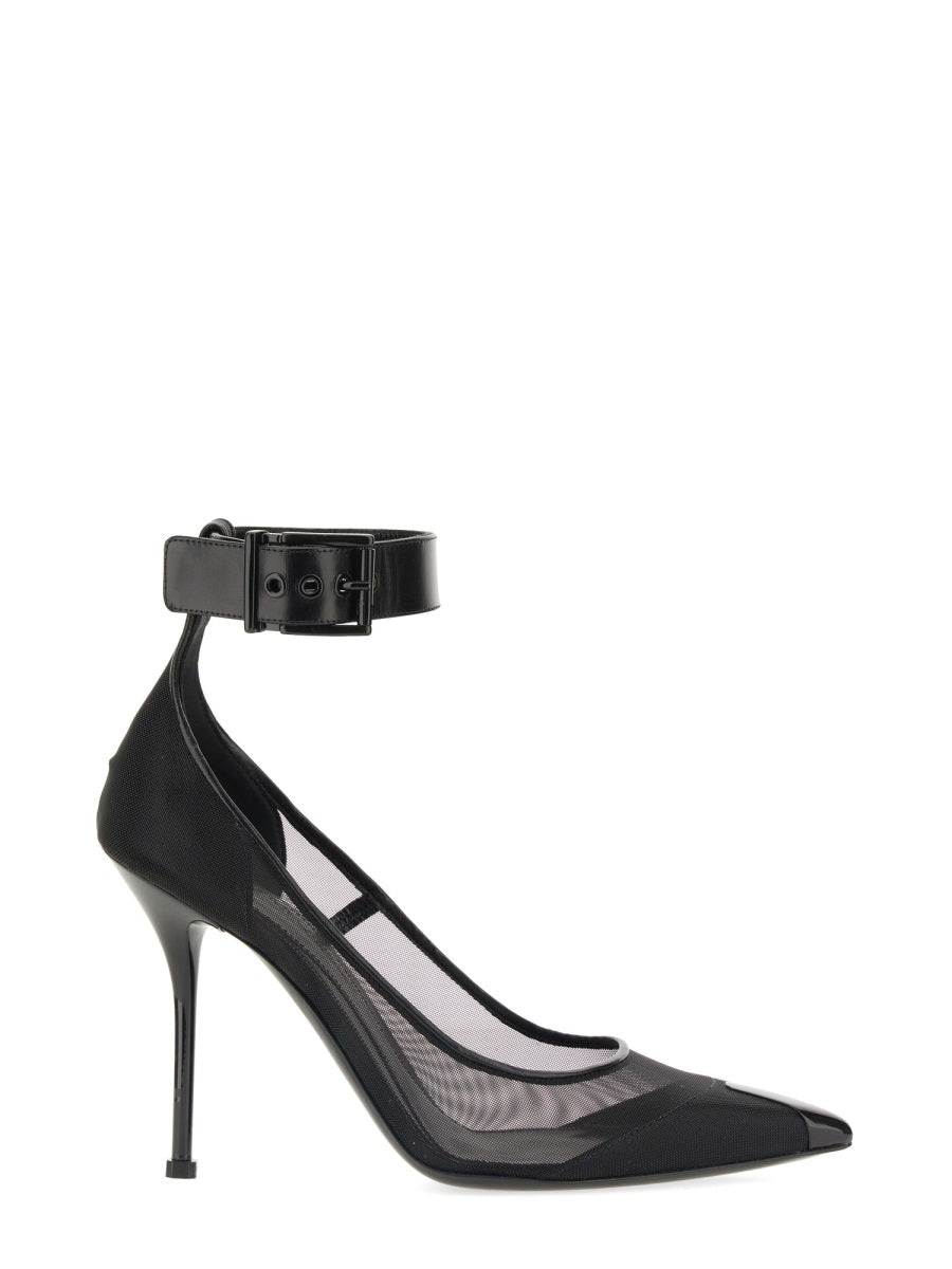 Alexander Mcqueen Women Punk Pumps With Strap