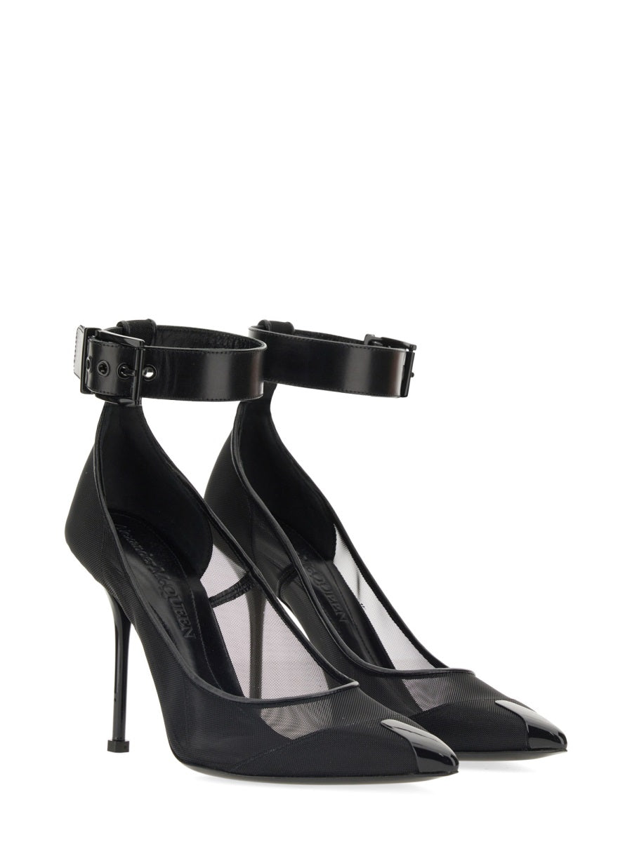 Alexander Mcqueen Women Punk Pumps With Strap