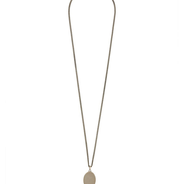 Alexander Mcqueen Men Faceted Stone Necklace