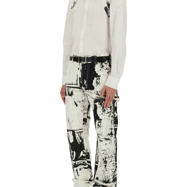 Alexander Mcqueen Men Fold Harness Shirt