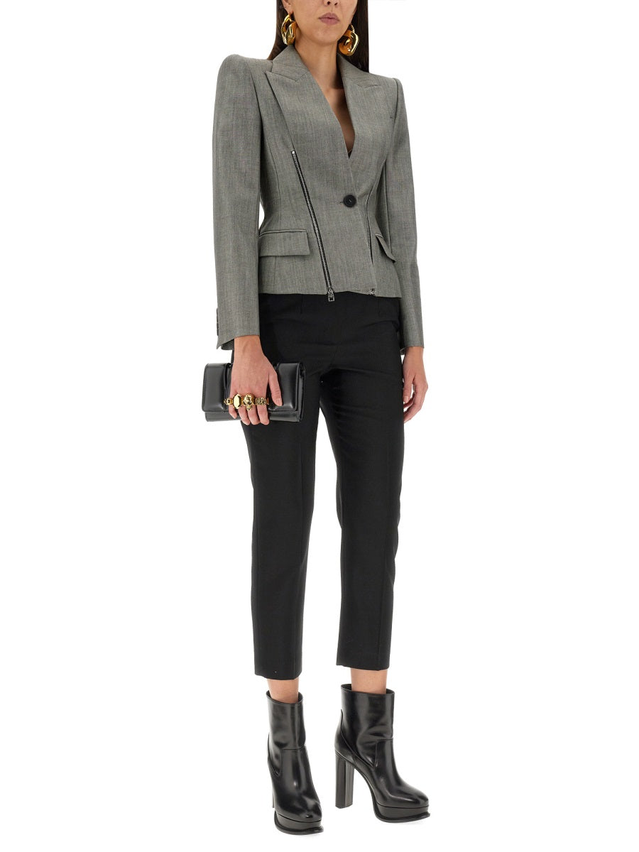 Alexander Mcqueen Women Cigarette Pants