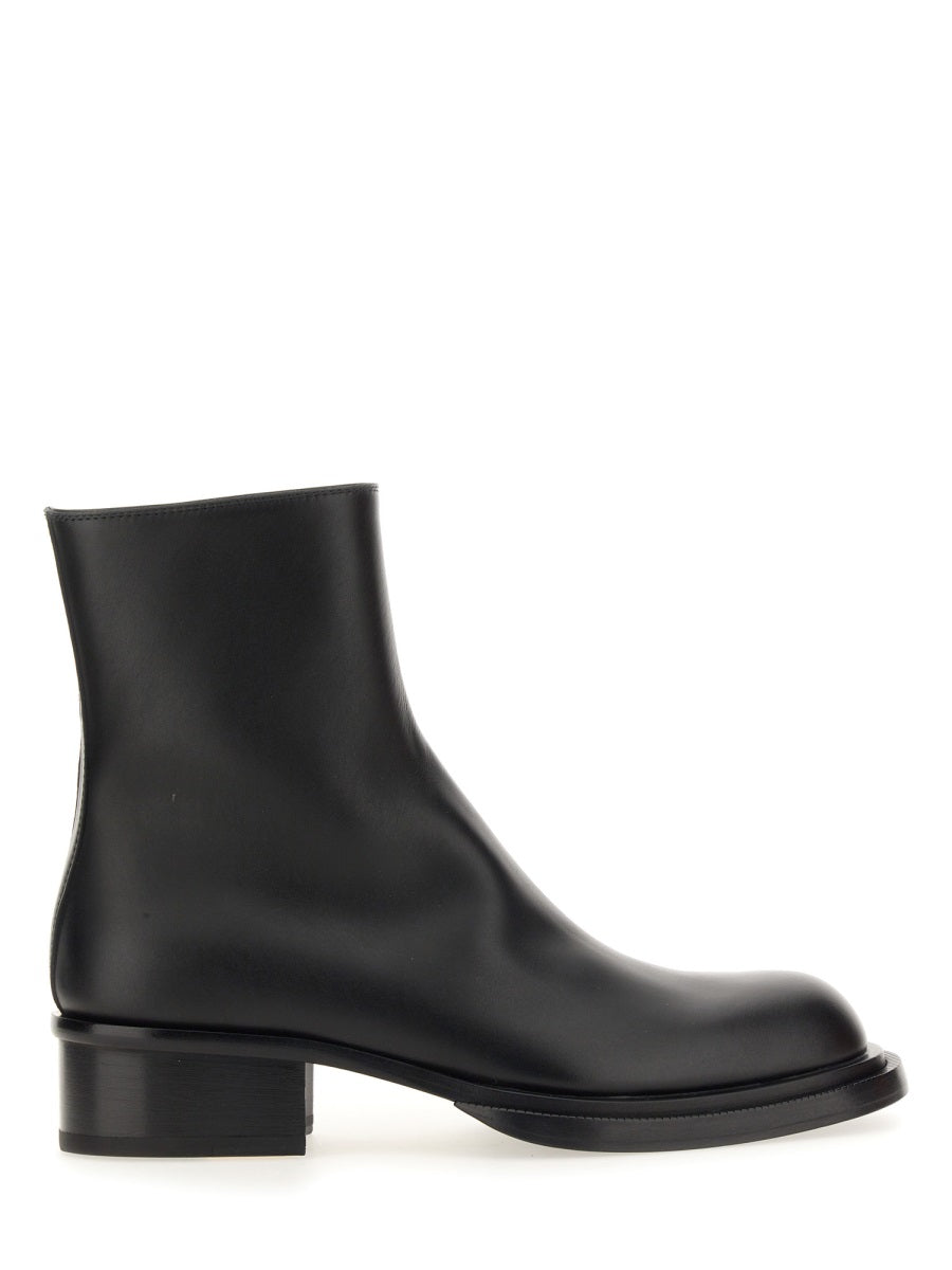 Alexander Mcqueen Men Cuban Stack Boot