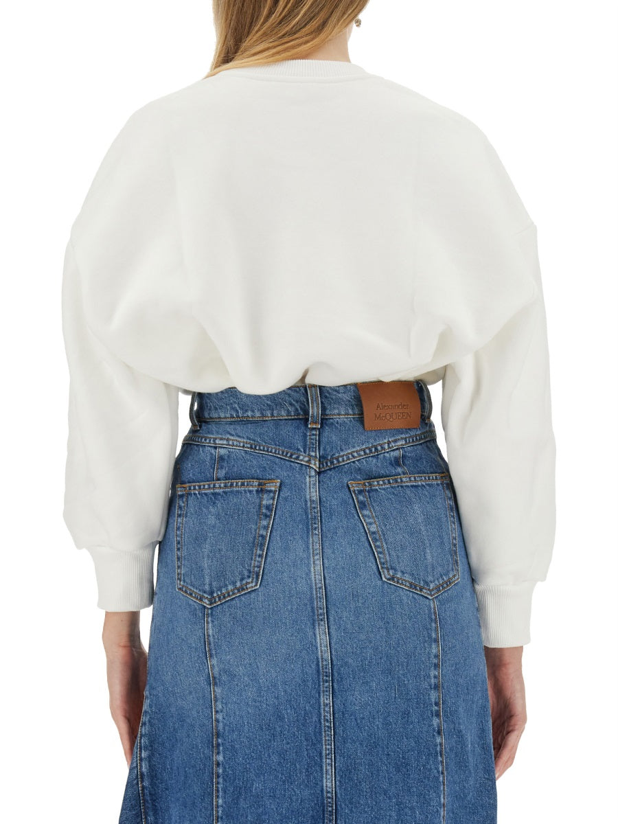 Alexander Mcqueen Women Sweatshirt With Logo