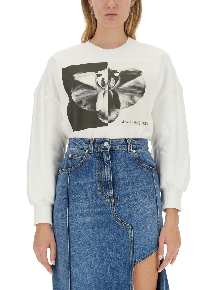 Alexander Mcqueen Women Sweatshirt With Logo