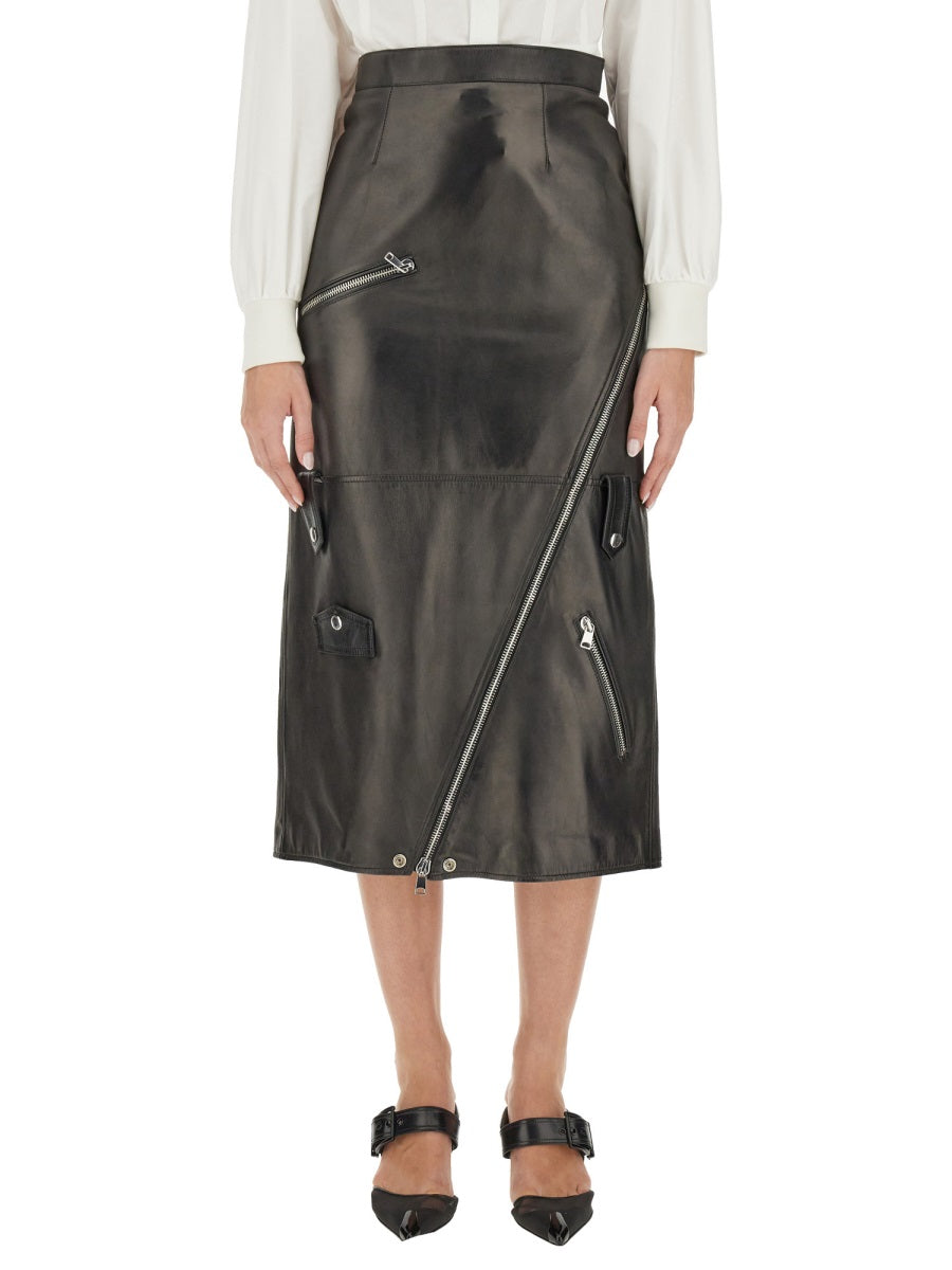 Alexander Mcqueen Women Midi Skirt