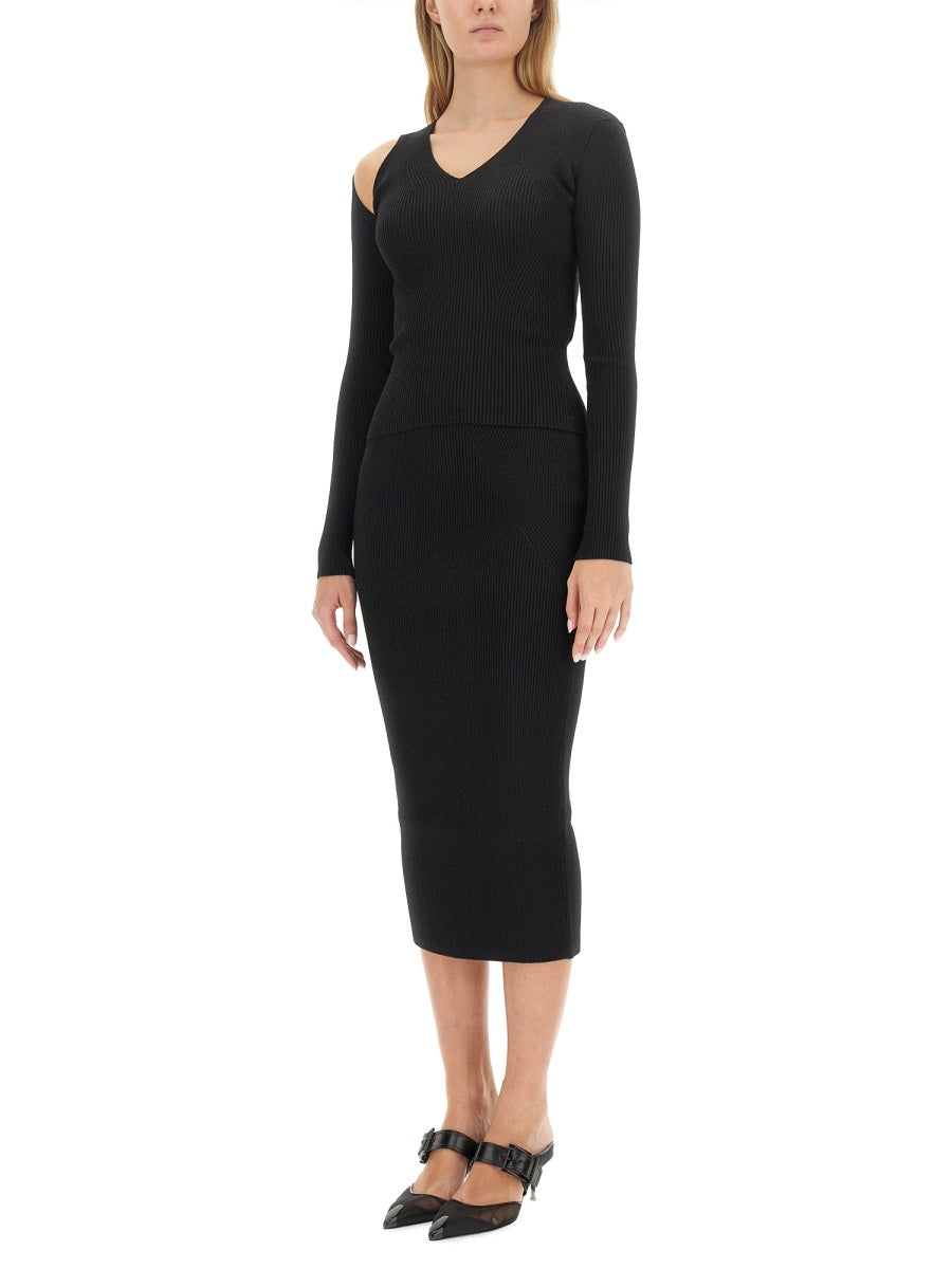 Alexander Mcqueen Women Shirt Cut Out