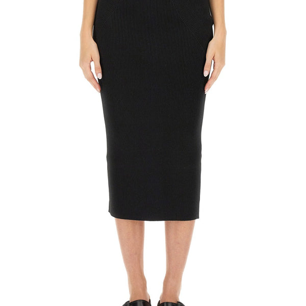 Alexander Mcqueen Women Knit Pencil Skirt