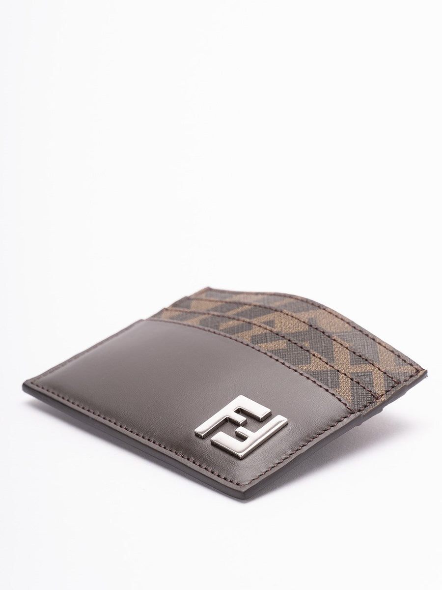 Fendi Men `Ff Squared` Card Holder