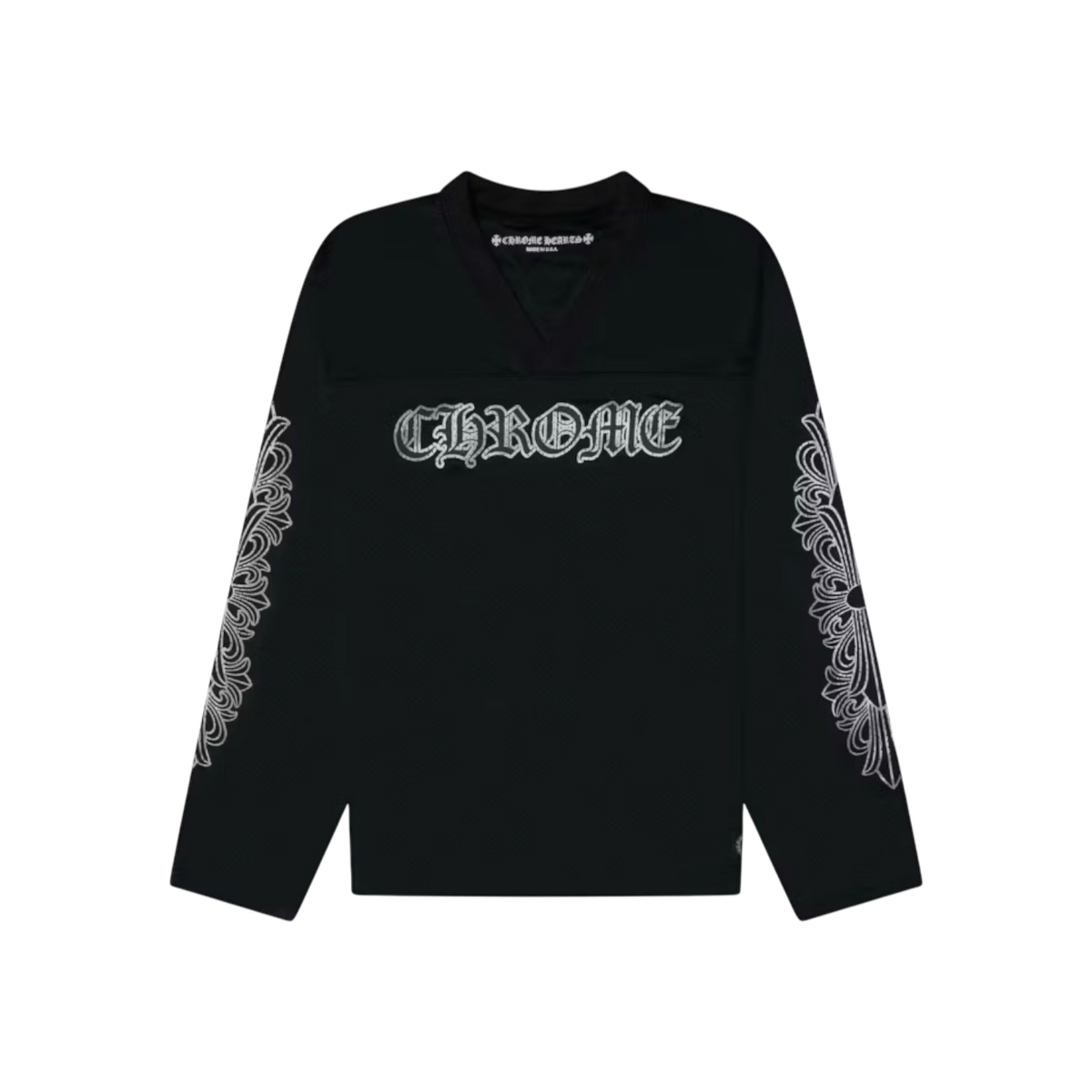 Chrome Hearts Stadium Mesh L/S Jersey Black