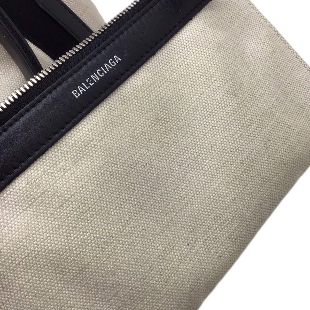 balenciaga Navy Cabas Handbag