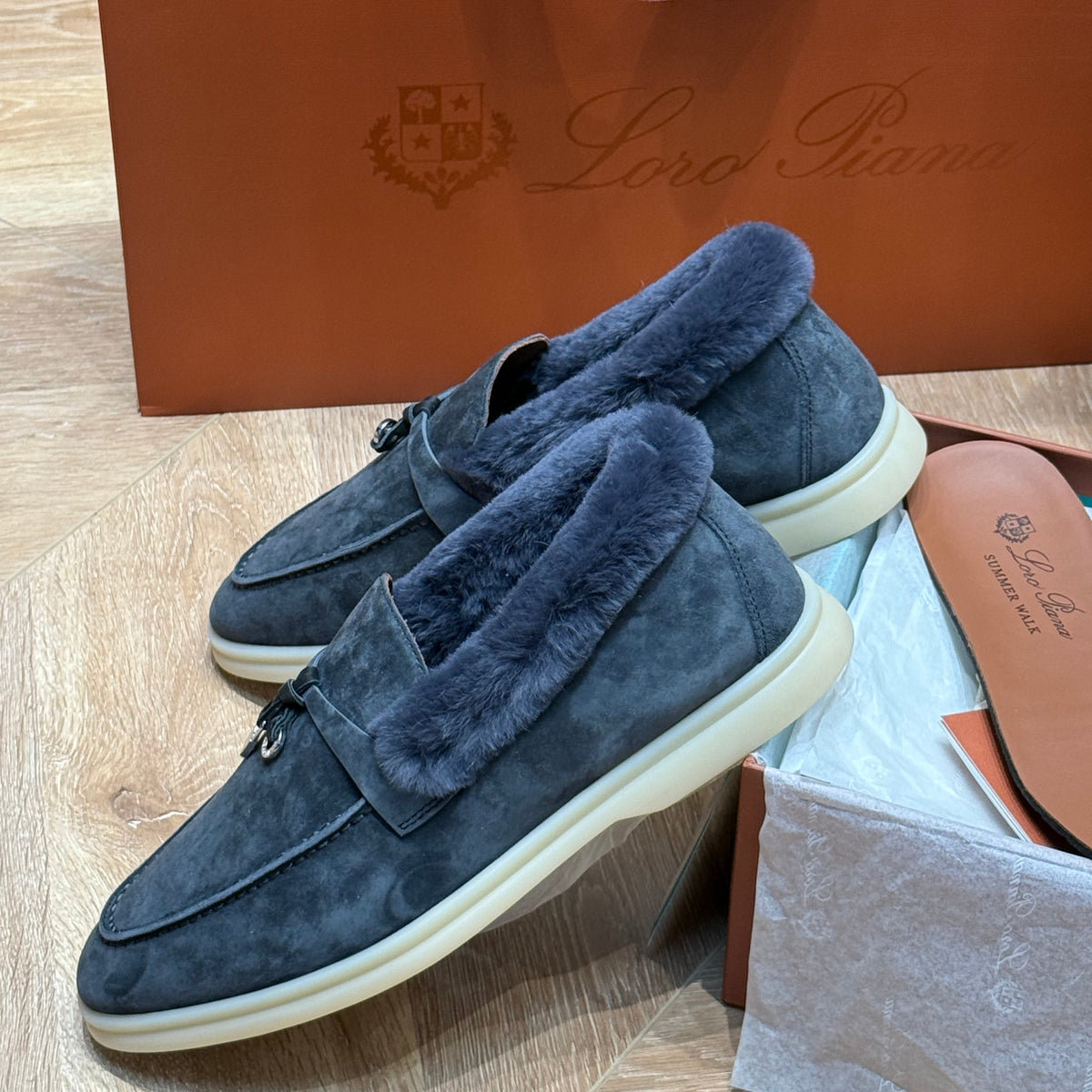 LORO P SUMMER CHARMS LOAFERS