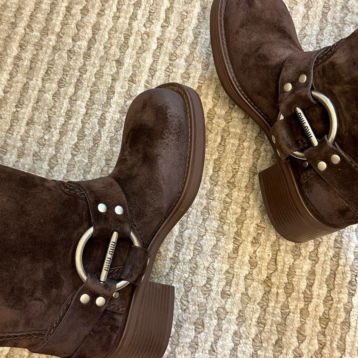 MIU M BOOTS