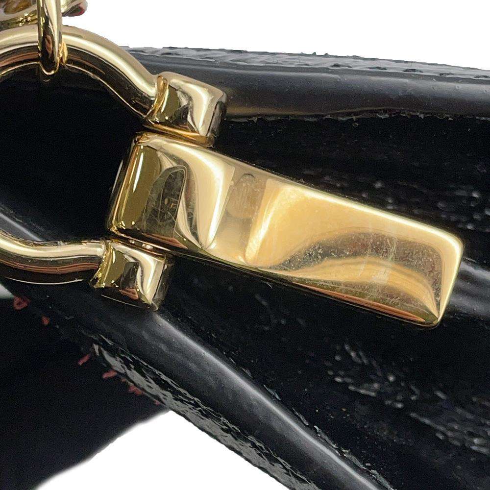 GUCCI Ophidia Shoulder Bag Red/Black 503877 Suede leather