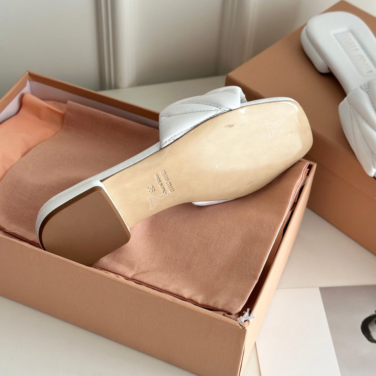 MIU M SANDALS