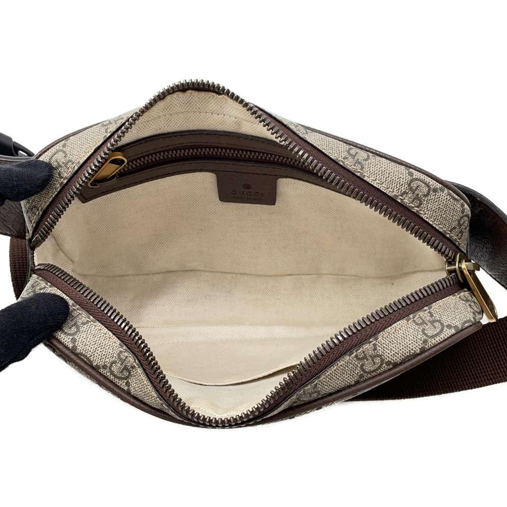 GUCCI Ophidia Crossbody Bag Beige 574796 PVC