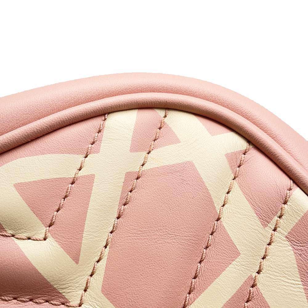 GUCCI GG Marmont Quilted Small Shoulder Bag Pink 447632 Leather