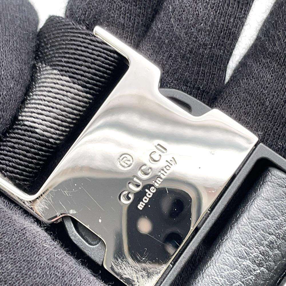 GUCCI Waist Bag Black 449182 Nylon