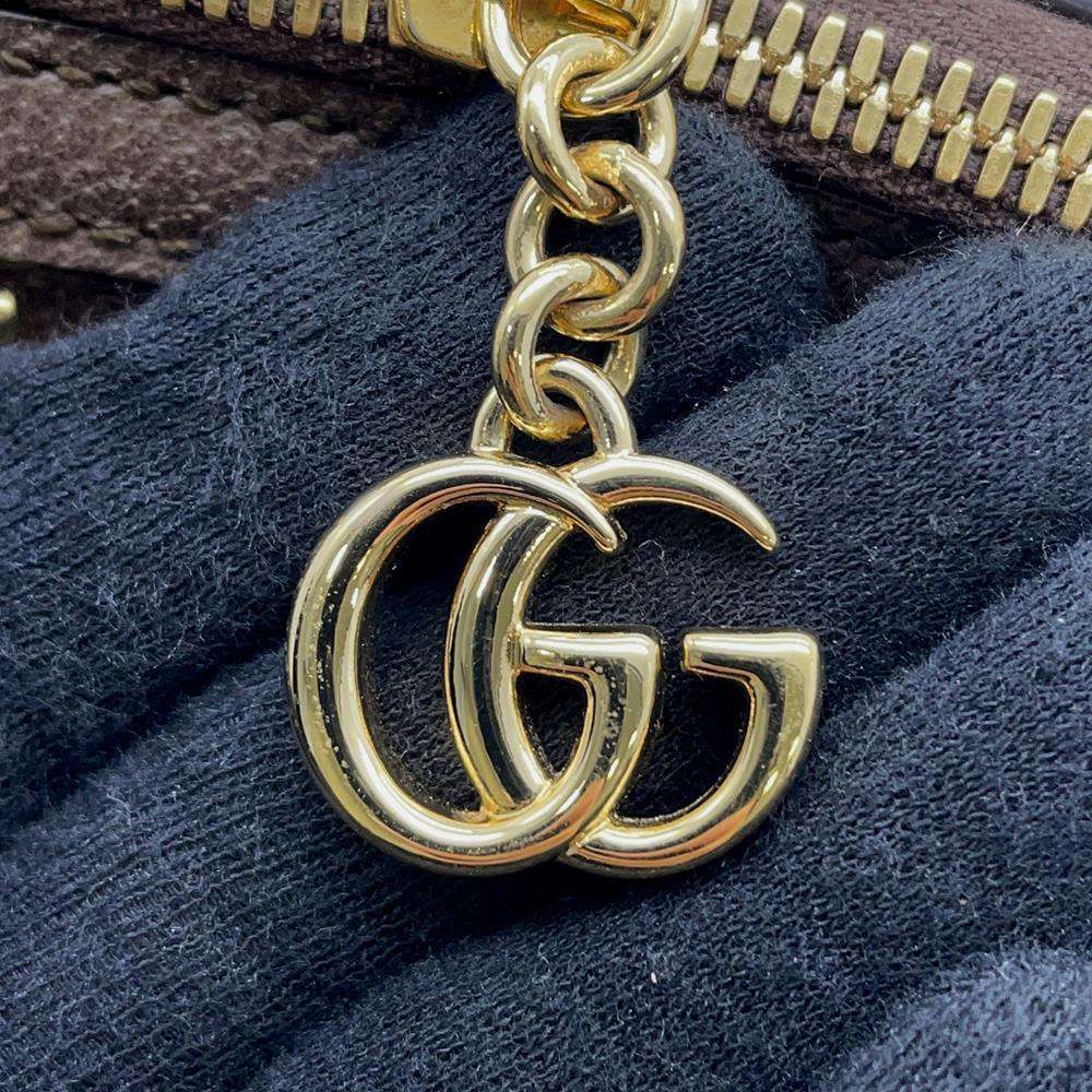GUCCI Ophidia GG Supreme Handbag Brown/Red/Green 524533 GG SupremeCanvas Leather