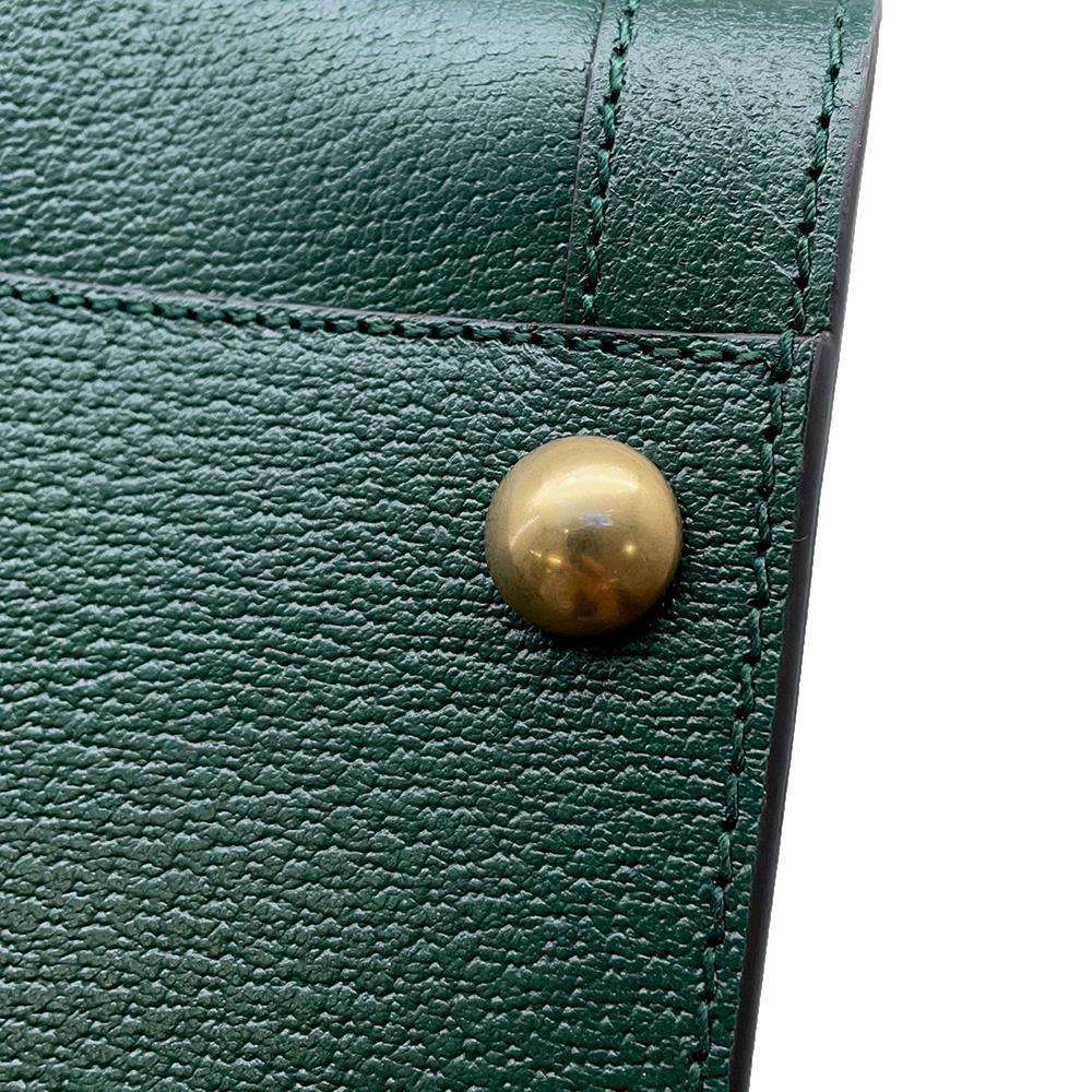 GUCCI Adidas Collaboration Diana Maxi Tote Green 719289 Leather