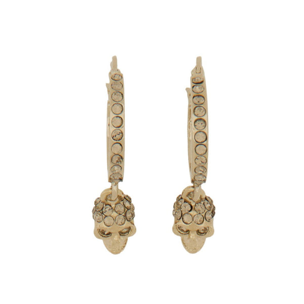 Alexander Mcqueen Women Orecchini A Cerchio Skull