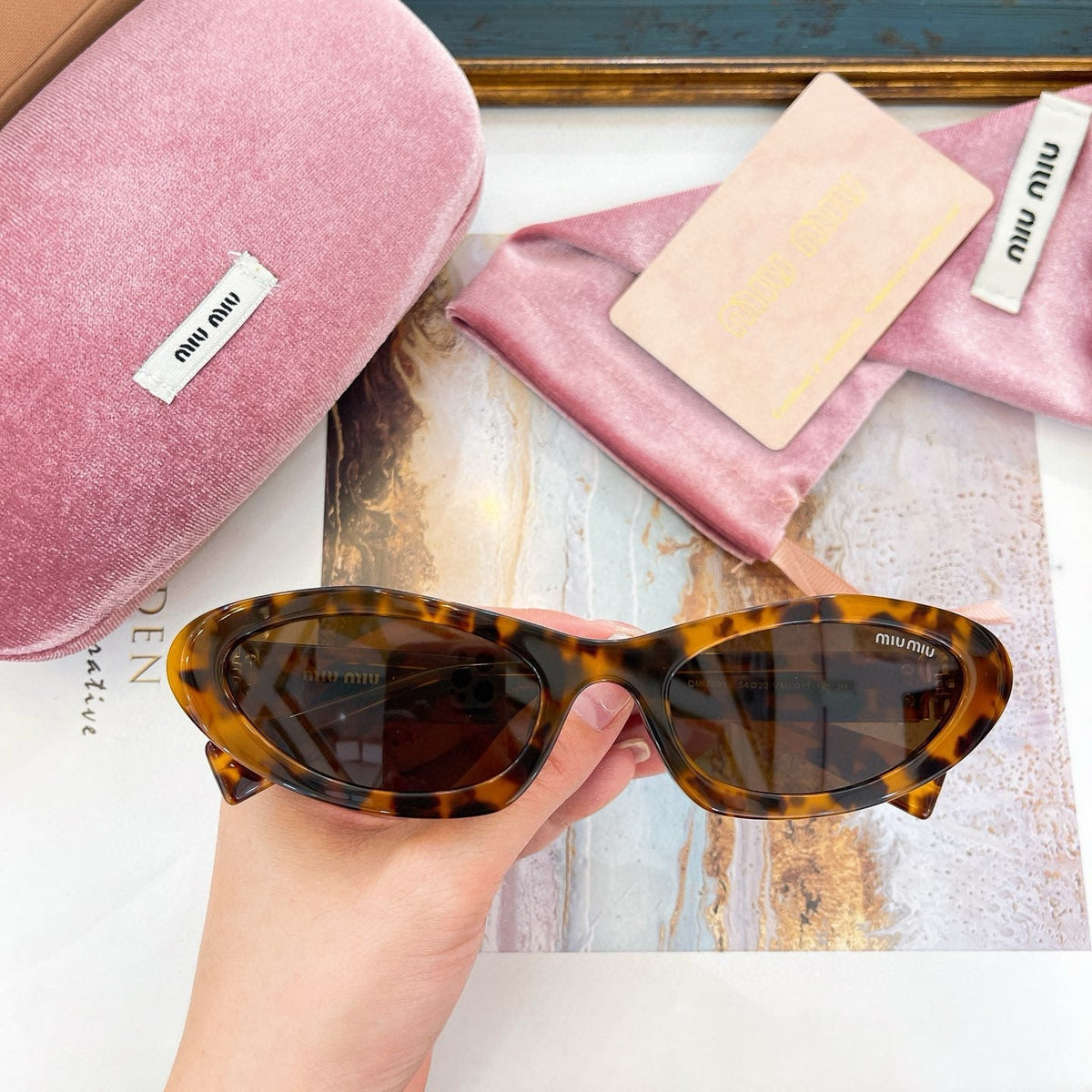MIU M SUNGLASSES