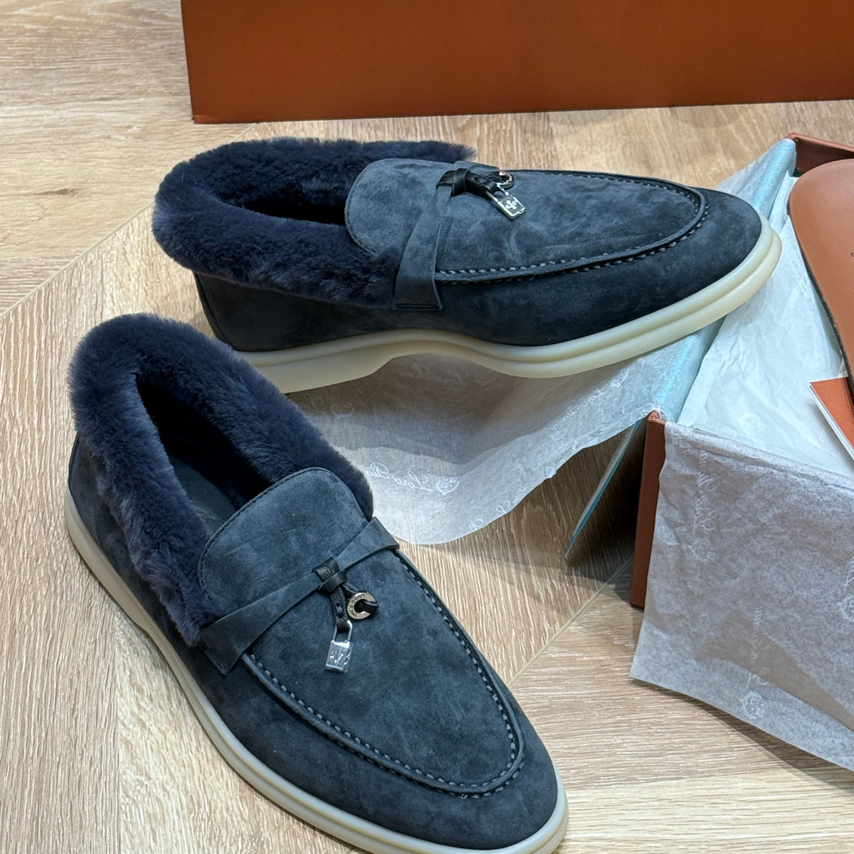 LORO P SUMMER CHARMS LOAFERS