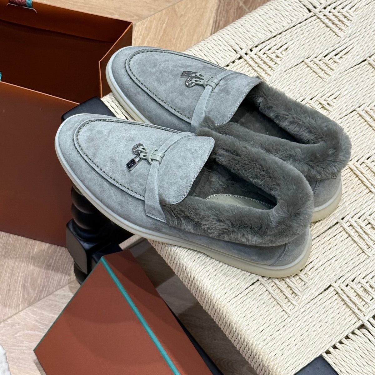 LORO P SUMMER CHARMS LOAFERS