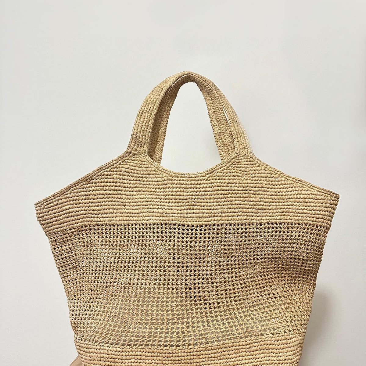 SL ICARE IN RAFFIA BAG