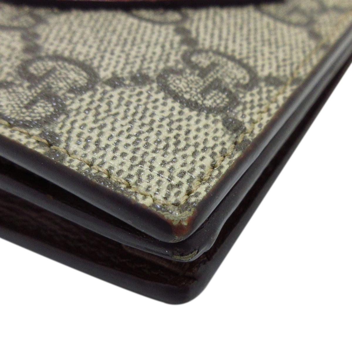 GUCCI GG Supreme Heart Bifold Wallet Small Wallets