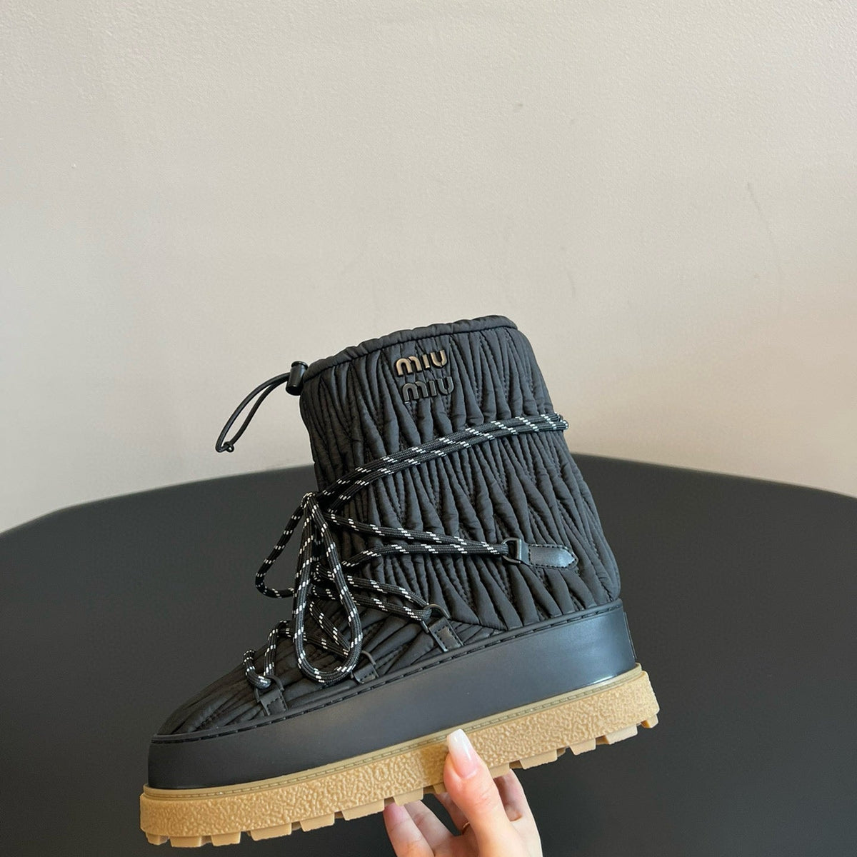 MIU M BOOTS