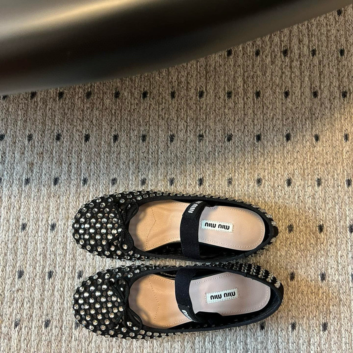 MIU M BALLET FLATS
