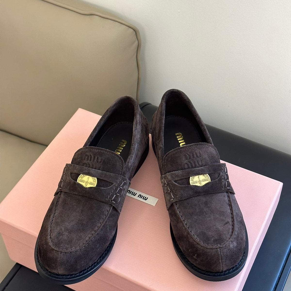 MIU M LOAFERS