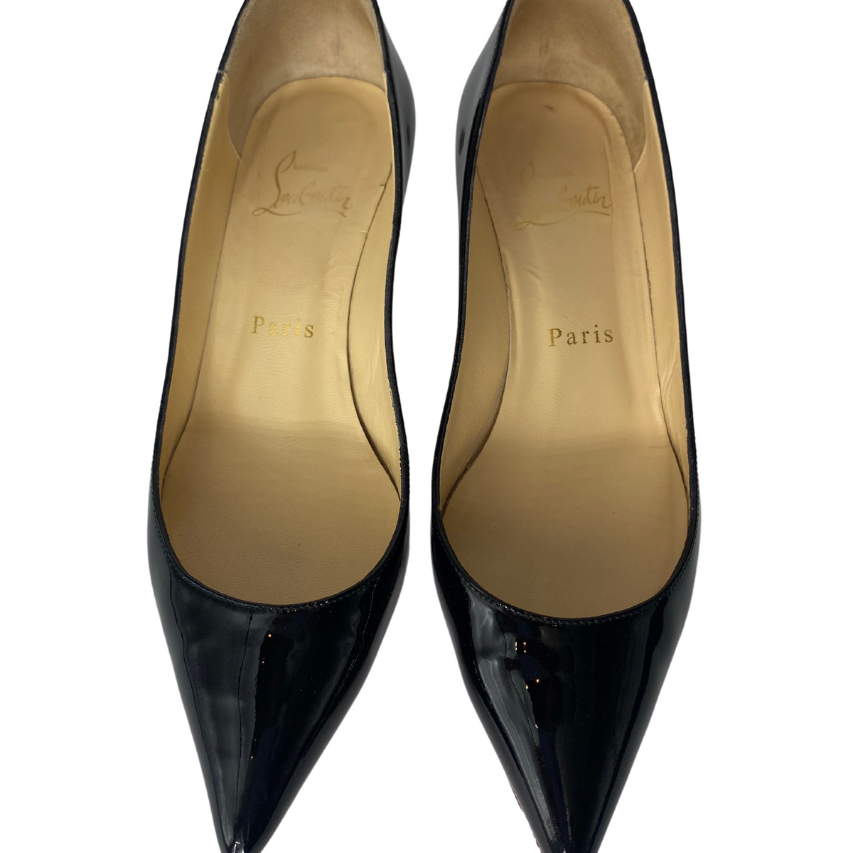 Christian Louboutin Patent Leather Decollete Heels |US6|IT36|