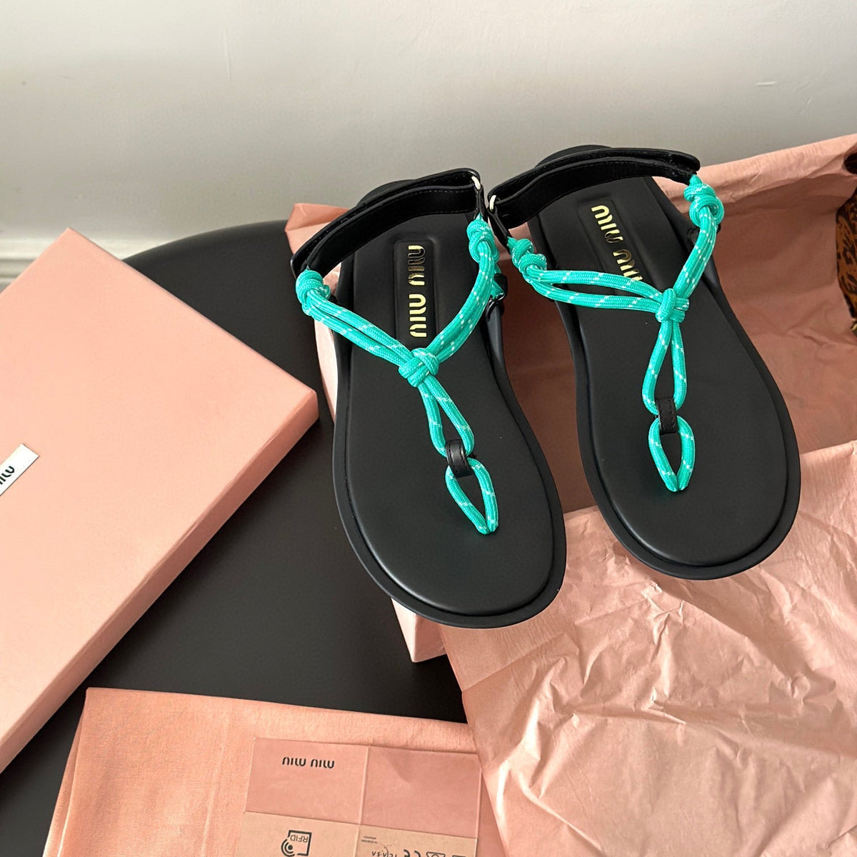 MIU M SANDALS