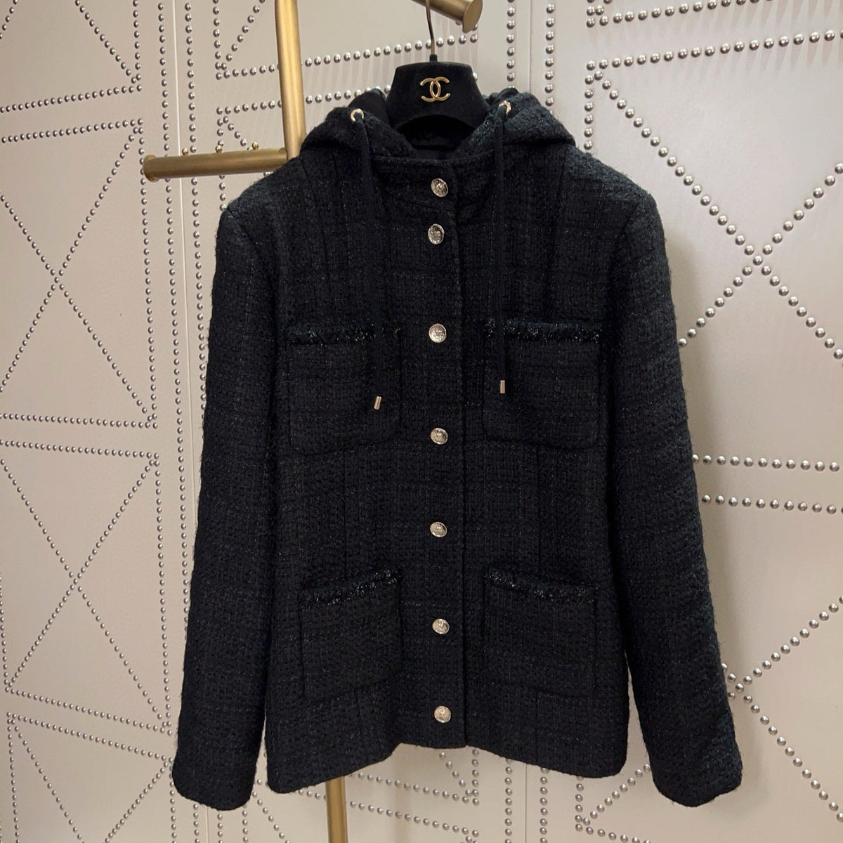 CC HOODED BLAZER