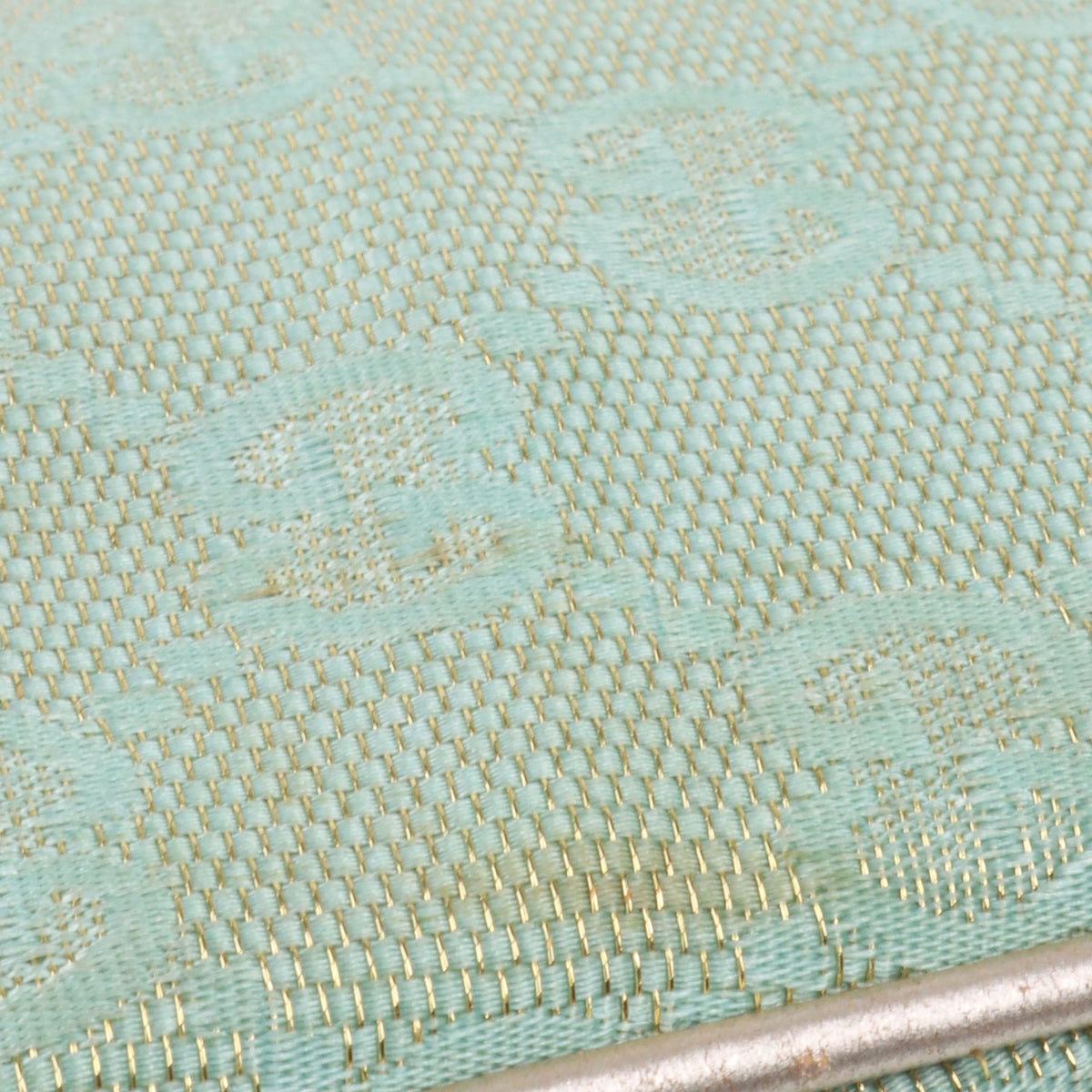 Gucci Vintage Turquoise Crescent Shoulder Bag.
