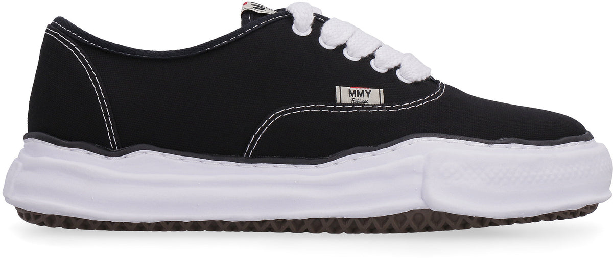 BAKER CANVAS LOW-TOP SNEAKERS